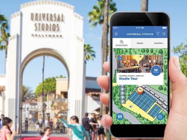 Aplicativo da Universal Orlando para os parques