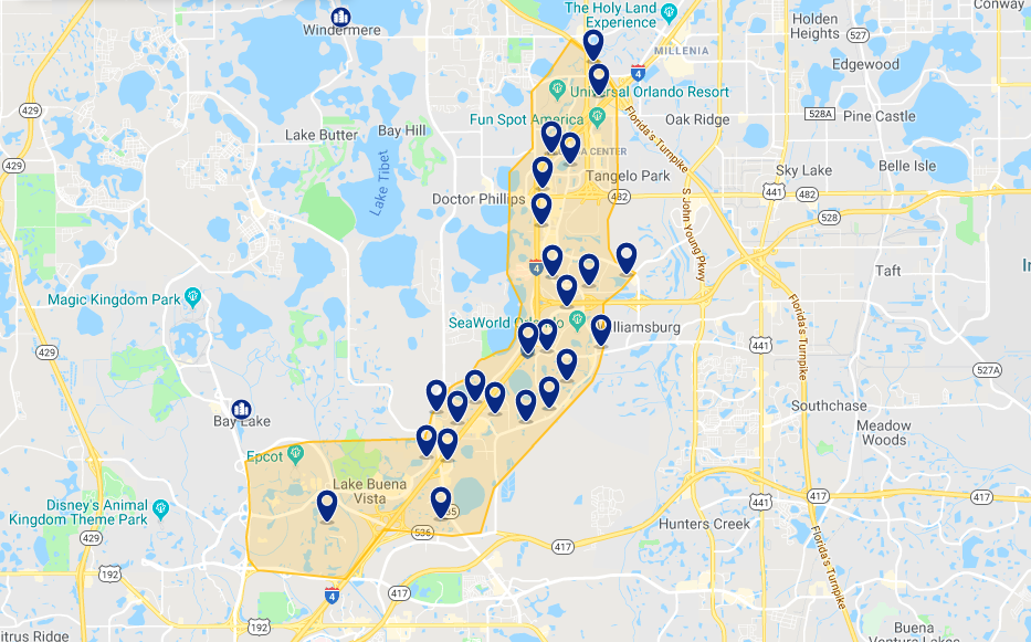Dónde alojarte en Orlando: los mejores hoteles